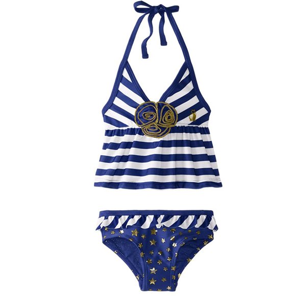 NWT Rugged Bear Girls' Stars & Stripes 2pc Set - Picture 1 of 2